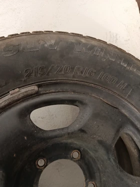 Гуми с джанти  215/70R16, снимка 3