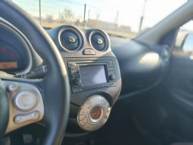 Nissan Micra 1.2 кожа навигация евро 5 , снимка 9