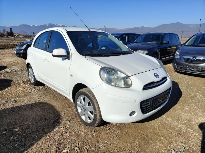 Nissan Micra 1.2 кожа навигация евро 5 , снимка 8 - Автомобили и джипове - 48614560