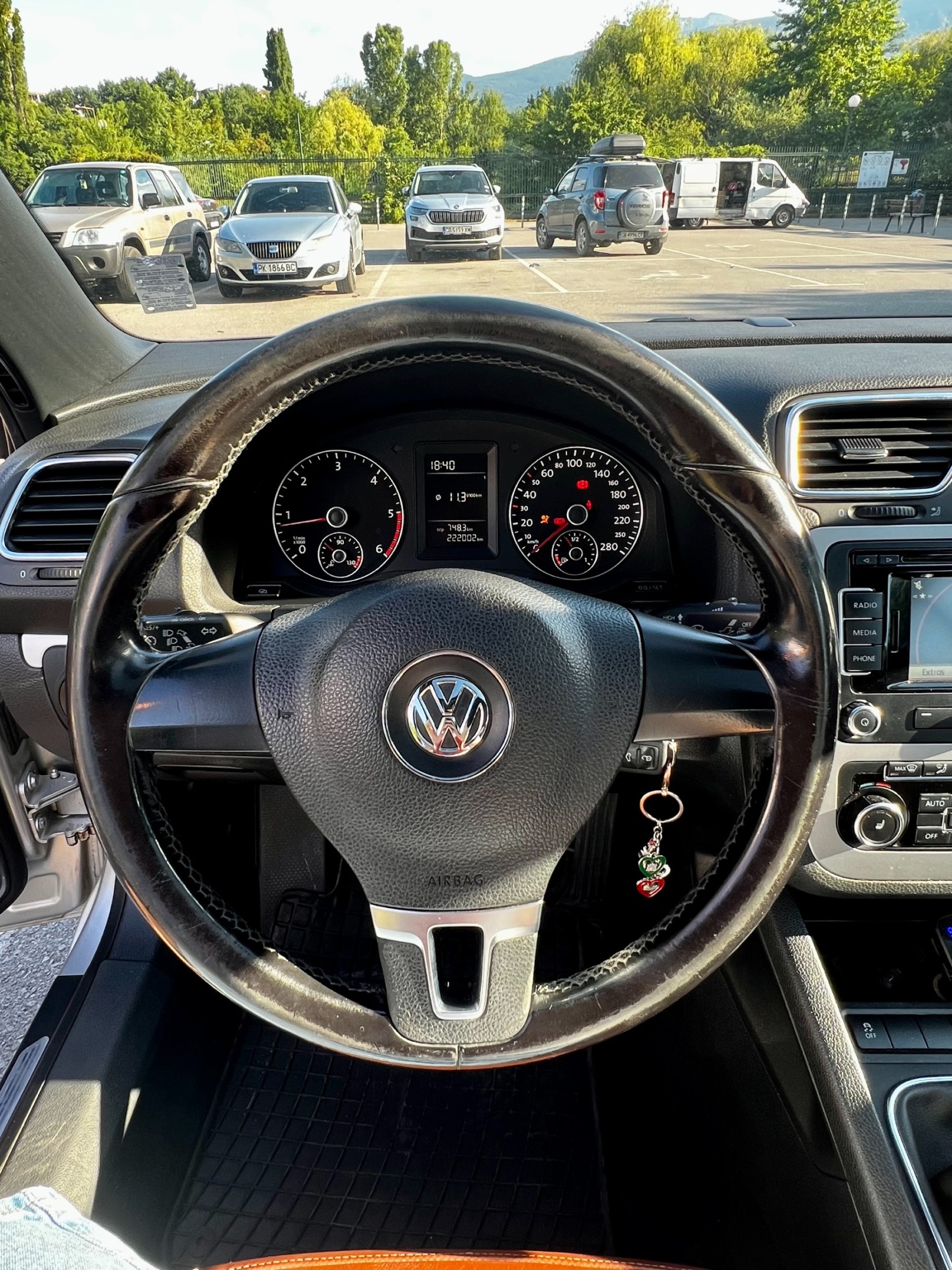 VW Golf Eos 2.0TDI * Cabrio*  - изображение 9