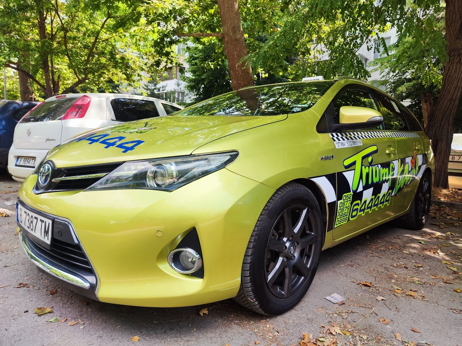 Toyota Auris Газова уредба 