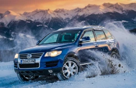 VW Touareg Подгрев- Андроид - КОЖА - Автомат 3.6  , снимка 1