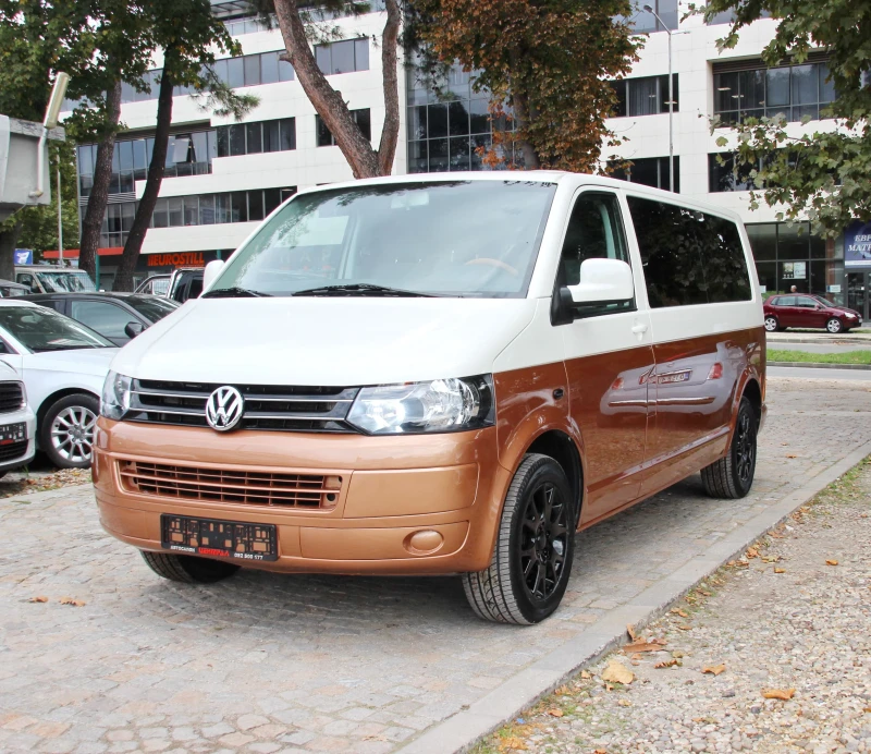 VW T5 2.5 TDI  8+ 1 МЕСТА НОВ ВНОС  , снимка 1 - Бусове и автобуси - 47665391