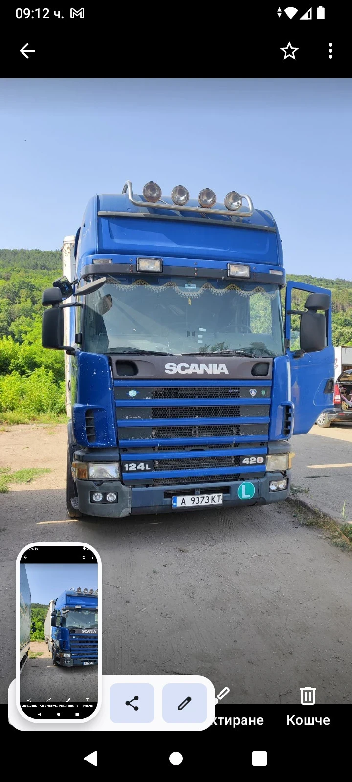 Scania 124, снимка 1 - Камиони - 48410998