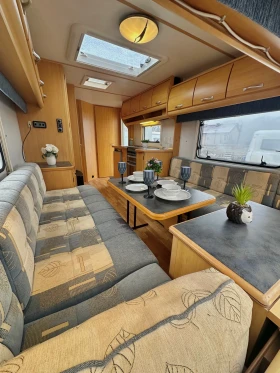 Каравана LMC GEIST 640 / НОВ ВНОС / СПАЛНЯ / ДУШ КАБИНА / WC , снимка 9