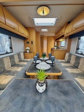 Каравана LMC GEIST 640 / НОВ ВНОС / СПАЛНЯ / ДУШ КАБИНА / WC , снимка 7