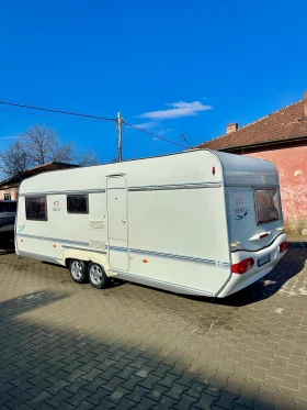 Каравана LMC GEIST 640 / НОВ ВНОС / СПАЛНЯ / ДУШ КАБИНА / WC , снимка 2