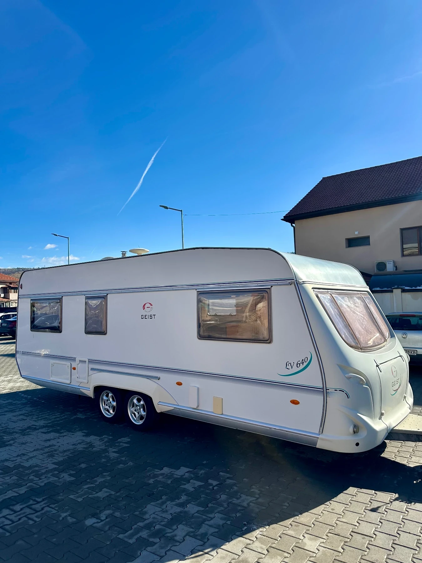 Каравана LMC GEIST 640 / НОВ ВНОС / СПАЛНЯ / ДУШ КАБИНА / WC  - изображение 3