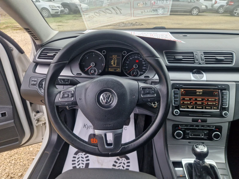 VW Passat 2.0TDI/140кс./EURO-5/КАМЕРА, снимка 14 - Автомобили и джипове - 52857007