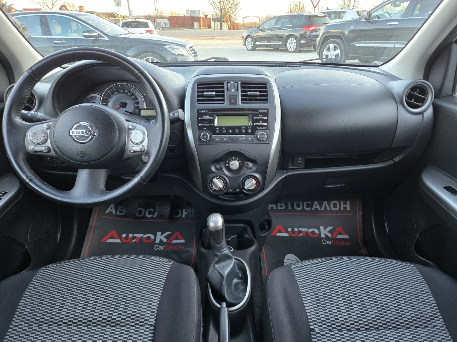 Nissan Micra 1.2i-80кс= ГАЗ= 180.000КМ= АВТОПИЛОТ= 2014г, снимка 12 - Автомобили и джипове - 53773317