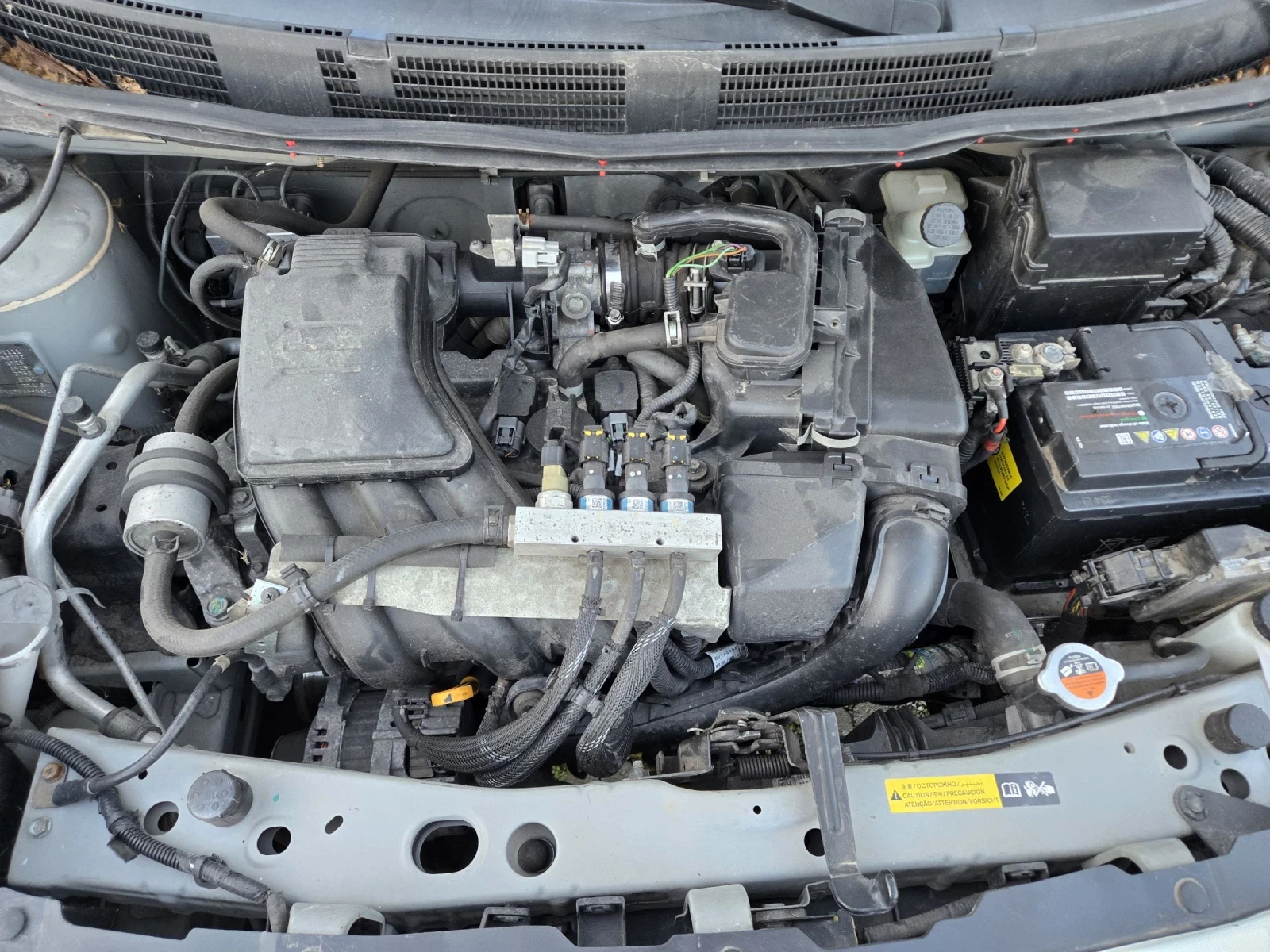 Nissan Micra 1.2i-80кс= ГАЗ= 180.000КМ= АВТОПИЛОТ= 2014г, снимка 17 - Автомобили и джипове - 53773317