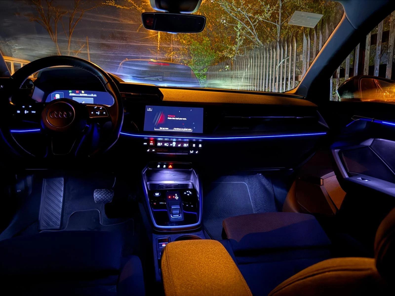 Audi A3 СЕДАН* ДИСТРОНИК* ПОДГРЕВ* RECARO* АМБИЕНТНО* * , снимка 17 - Автомобили и джипове - 54207877