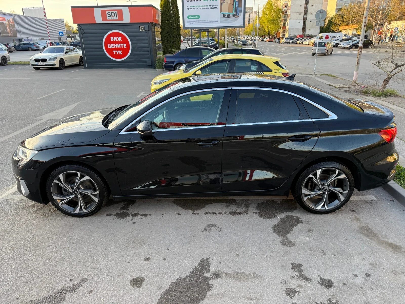 Audi A3 СЕДАН* ДИСТРОНИК* ПОДГРЕВ* RECARO* АМБИЕНТНО* * , снимка 6 - Автомобили и джипове - 54207877
