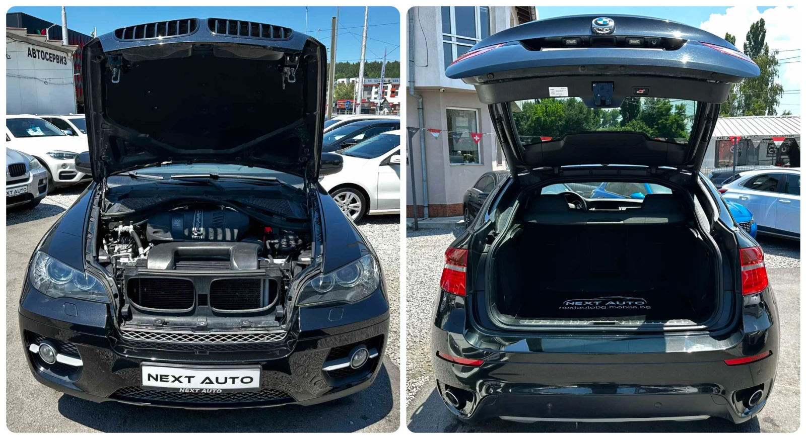 BMW X6 3.0D 306HP NAVI CAMERA ПОДГРЕВ EU5B, снимка 16 - Автомобили и джипове - 55048973