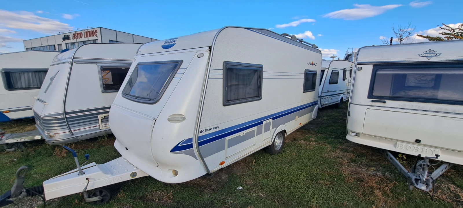 Каравана Hobby 450, снимка 1