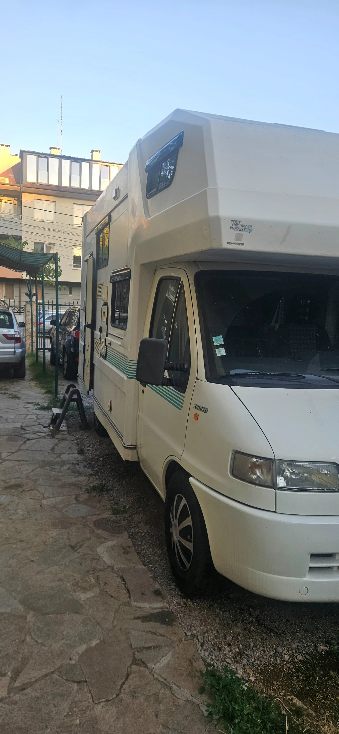 Кемпер Fiat Dokato 
