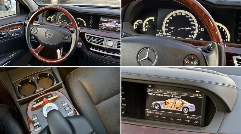 Mercedes-Benz S 450 L 4MATiC, Full, LPG, снимка 10 - Автомобили и джипове - 49438168