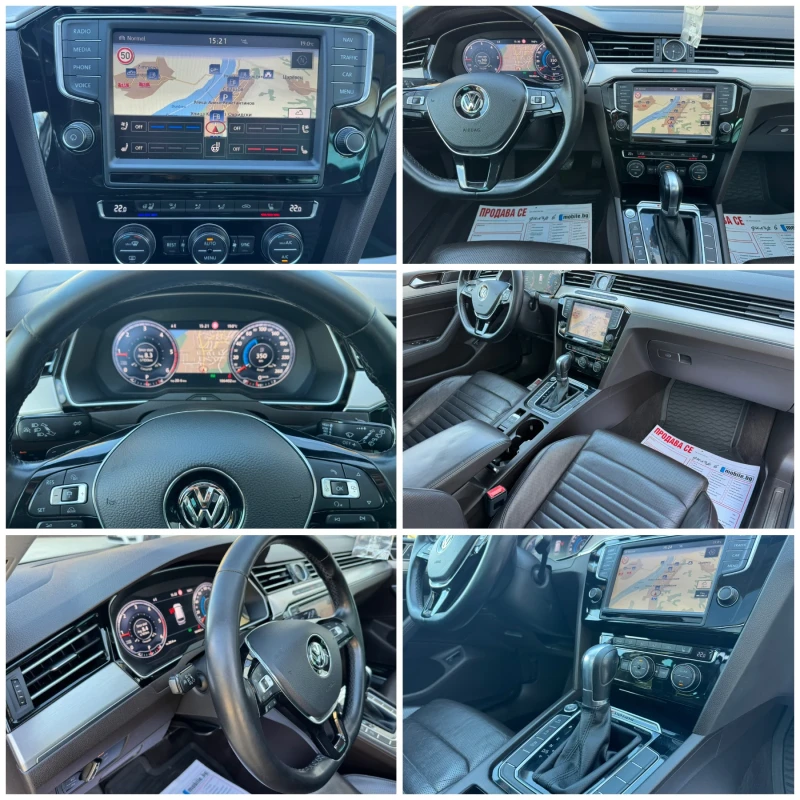 VW Passat * DIGITAL* 2.0BI-TDI* DSG* LED* FULL* , снимка 17 - Автомобили и джипове - 52227836