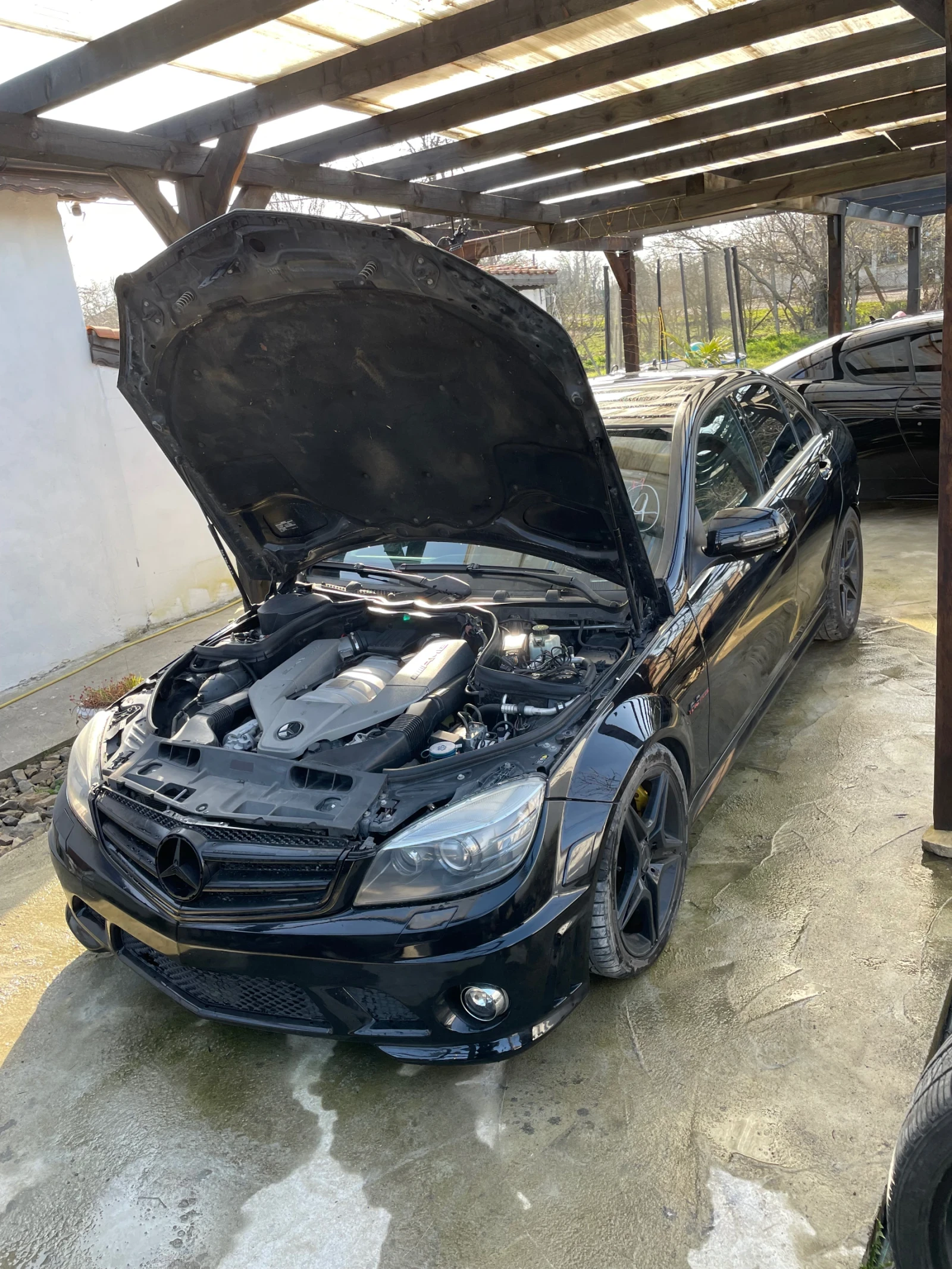 Mercedes-Benz C 63 AMG, снимка 2 - Автомобили и джипове - 52029360