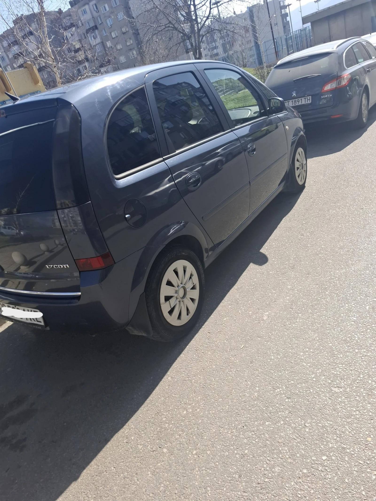 Opel Meriva 1.7 CDTI, снимка 9 - Автомобили и джипове - 53916099