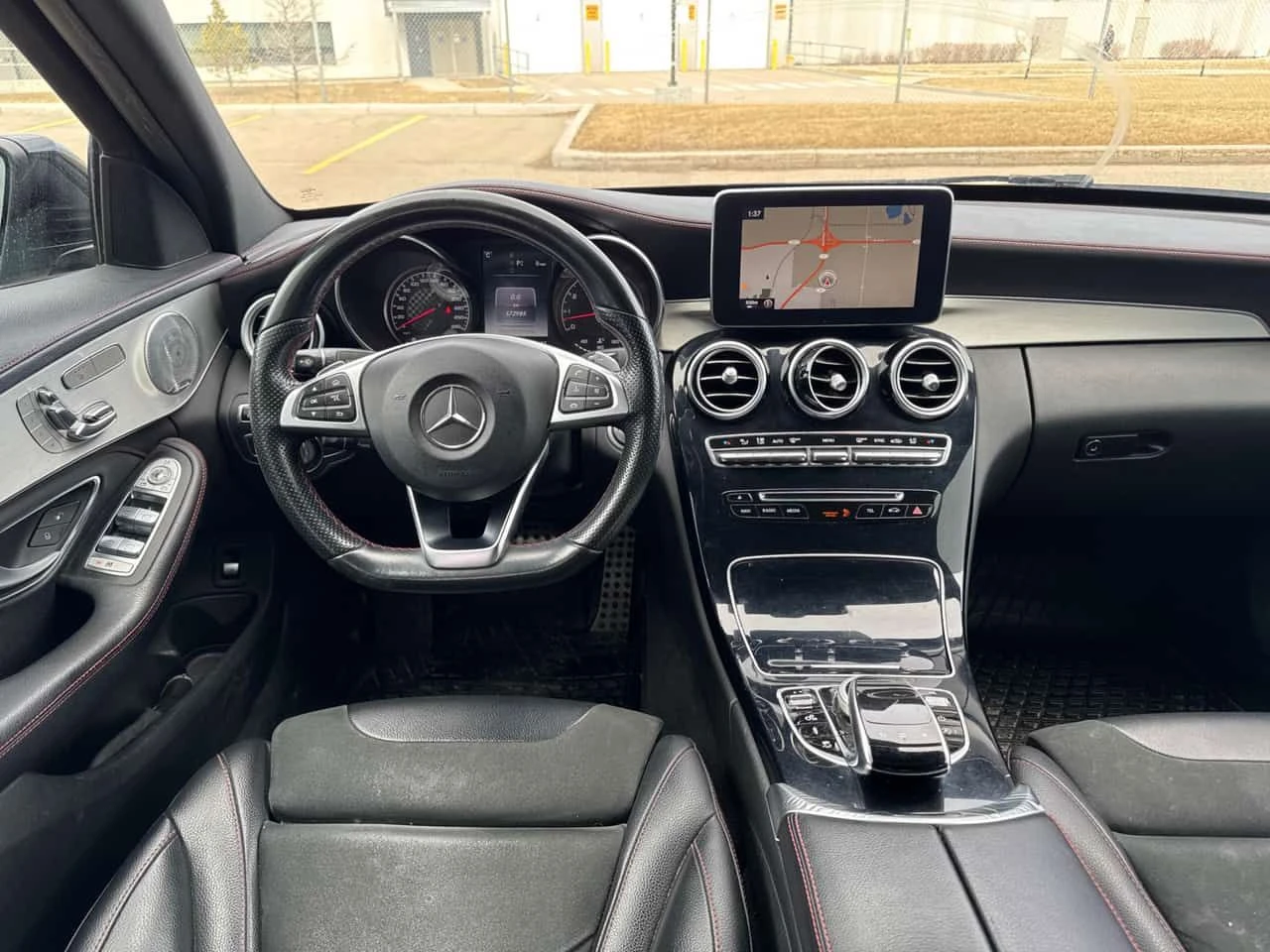 Mercedes-Benz C 450 AMG 4MATIC* BURMESTER* HEAD-UP* PANORAMA* , снимка 9 - Автомобили и джипове - 54006832