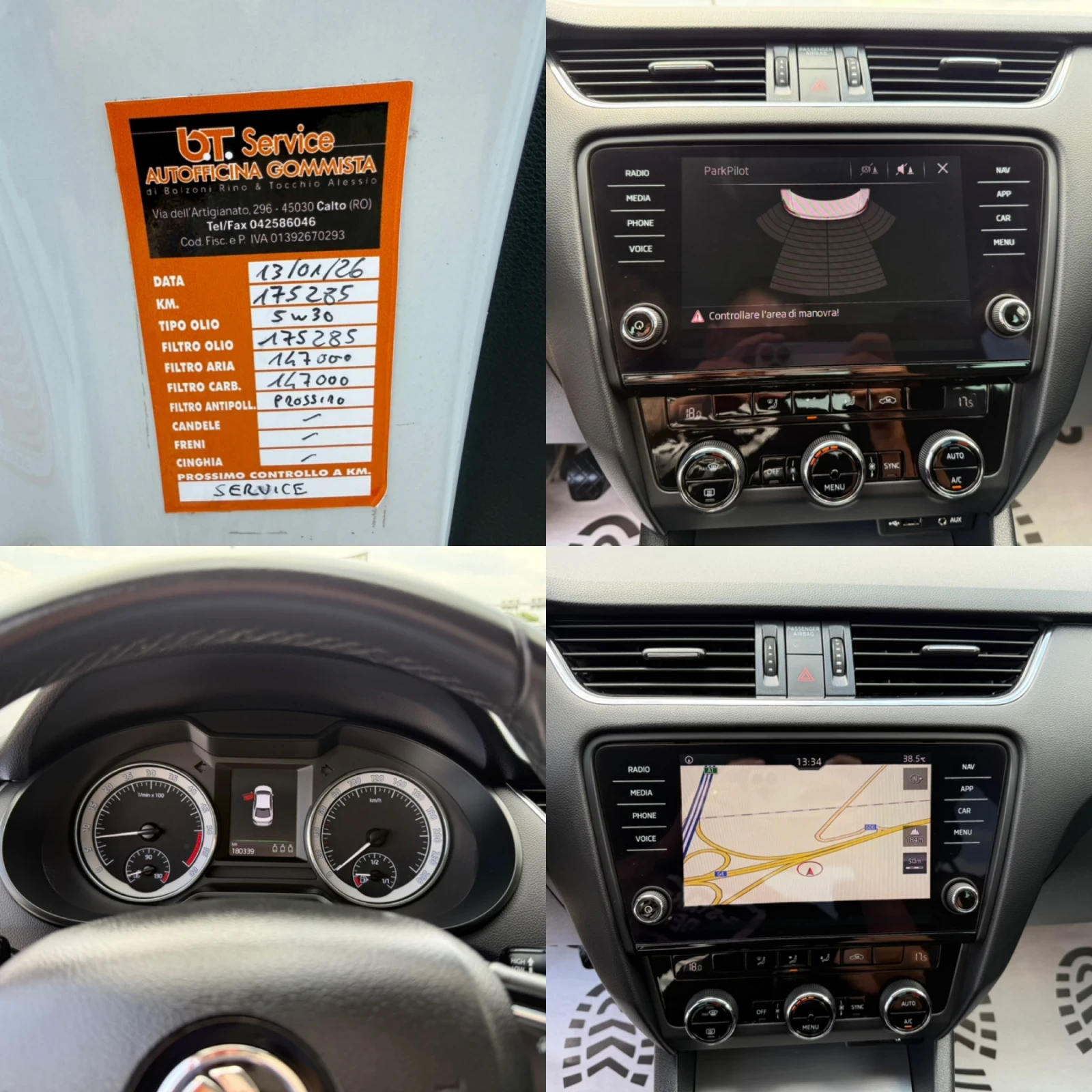 Skoda Octavia 1.6TDI* 116k.c* LED* NAVI* TOP* СЕРВИЗНА ИСТОРИЯ, снимка 10 - Автомобили и джипове - 55326072