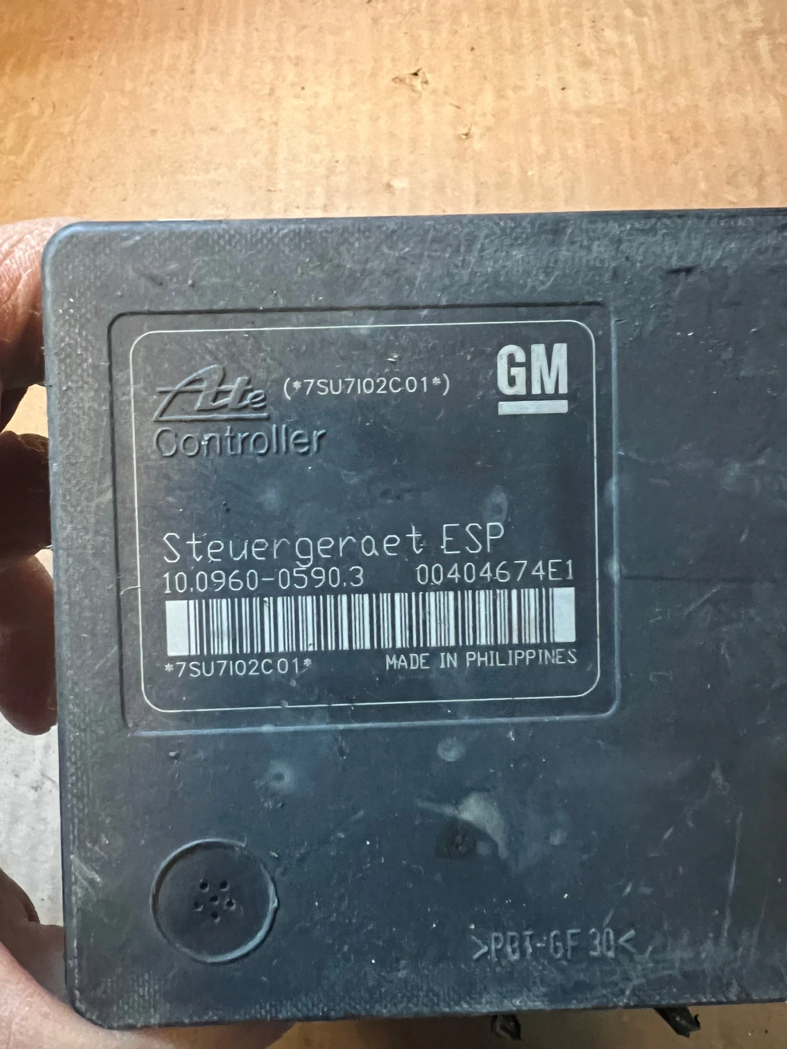 13 244 860 ABS ����� OPEL ZAFIRA/ASTRA  Ate 10.0206-0287.4 10.0960-0590.3  13244860  | Mobile.bg � ����������� 3