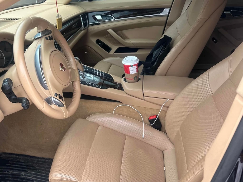 Porsche Panamera 2014 4S AWD * ВЪЗДУШНО ОКАЧВАНЕ * ОБДУХВАНЕ *  - изображение 7