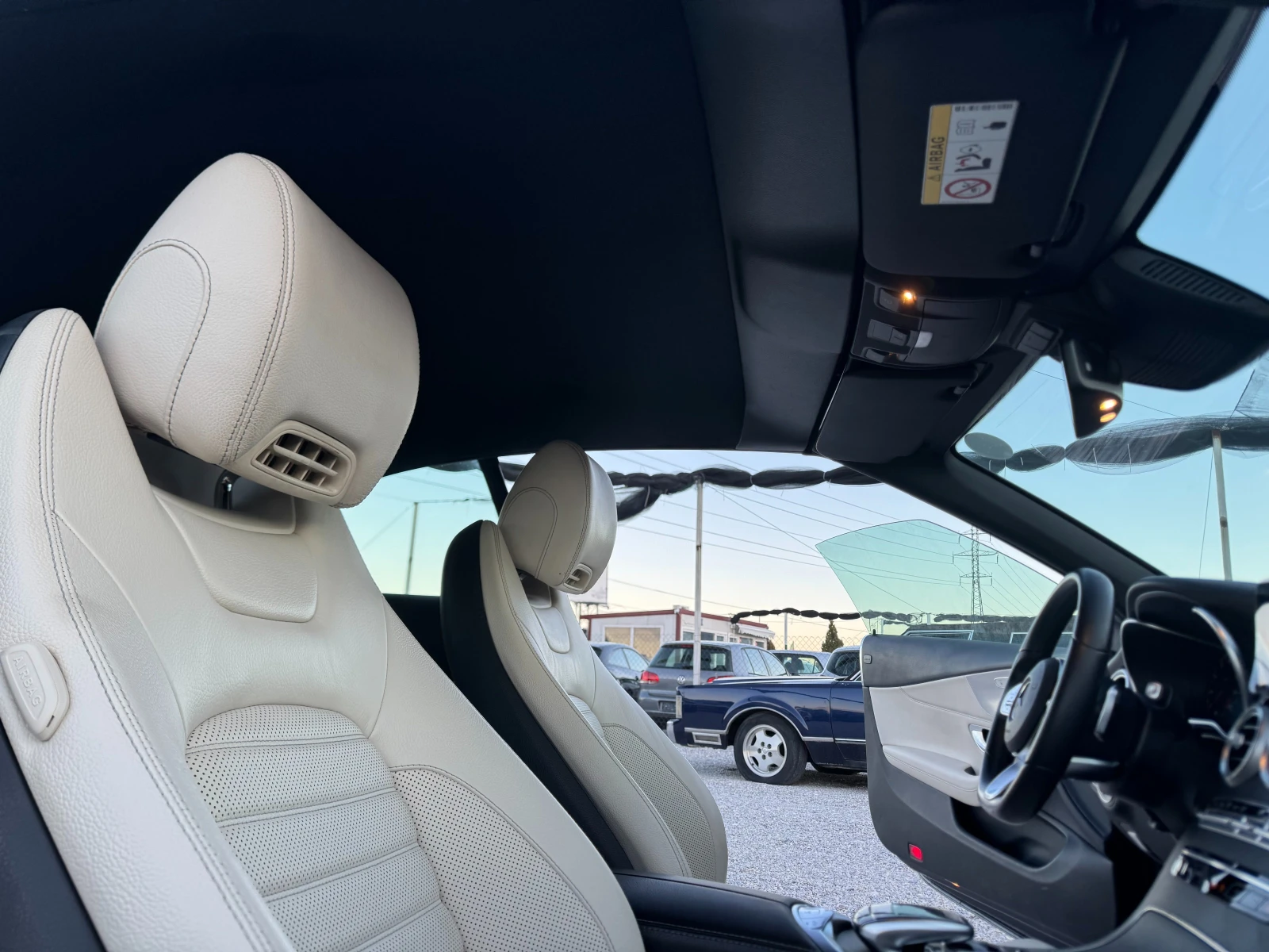 Mercedes-Benz C 220 CABRIO отлично състояние, снимка 15 - Автомобили и джипове - 53734948