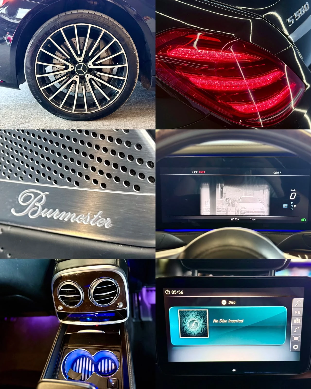 Mercedes-Benz S 560 L* 4M* AMG* HUD* Обдух* TV* Night Vision* ЛИЗИНГ, снимка 17 - Автомобили и джипове - 55586755