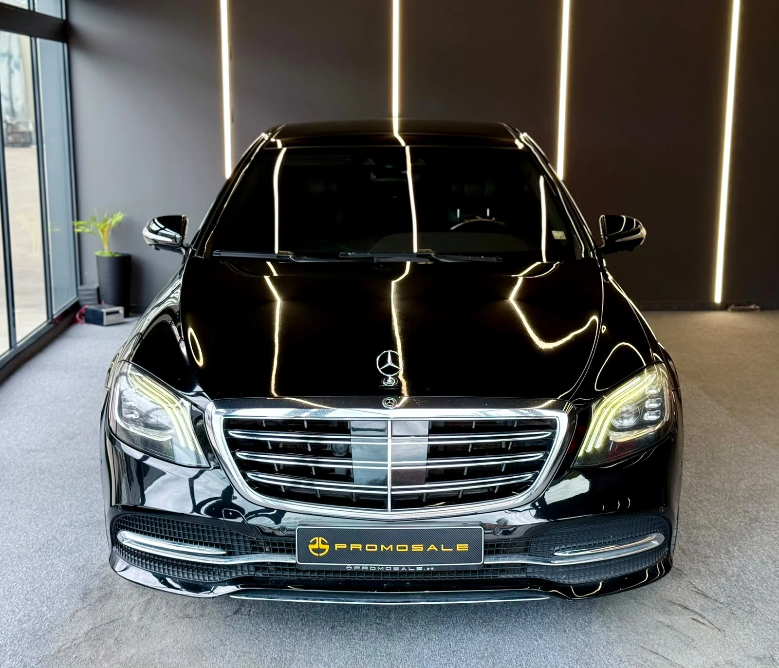 Mercedes-Benz S 560 L* 4M* AMG* HUD* Обдух* TV* Night Vision* ЛИЗИНГ, снимка 2 - Автомобили и джипове - 55586755