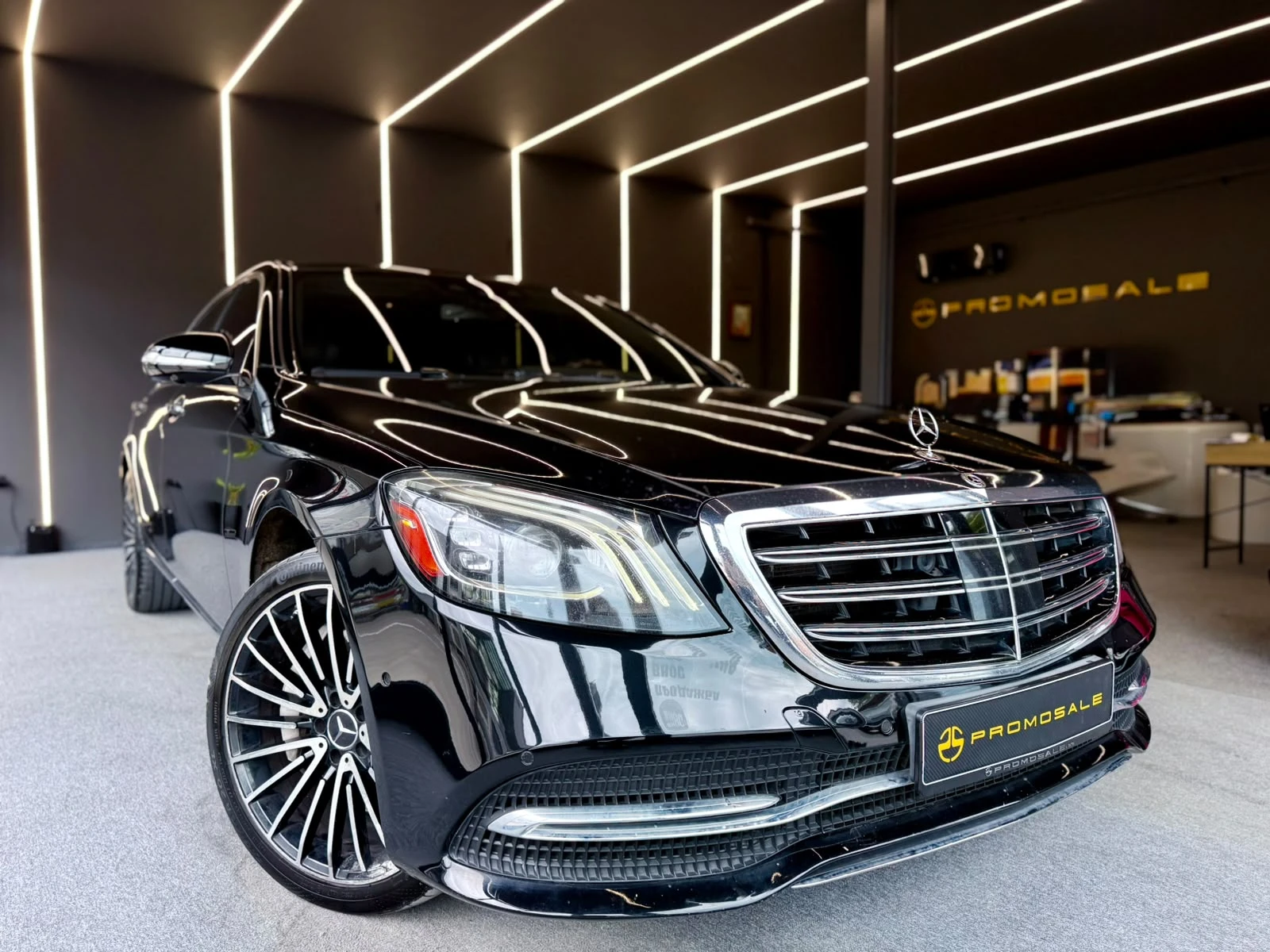 Mercedes-Benz S 560 L* 4M* AMG* HUD* Обдух* TV* Night Vision* ЛИЗИНГ
