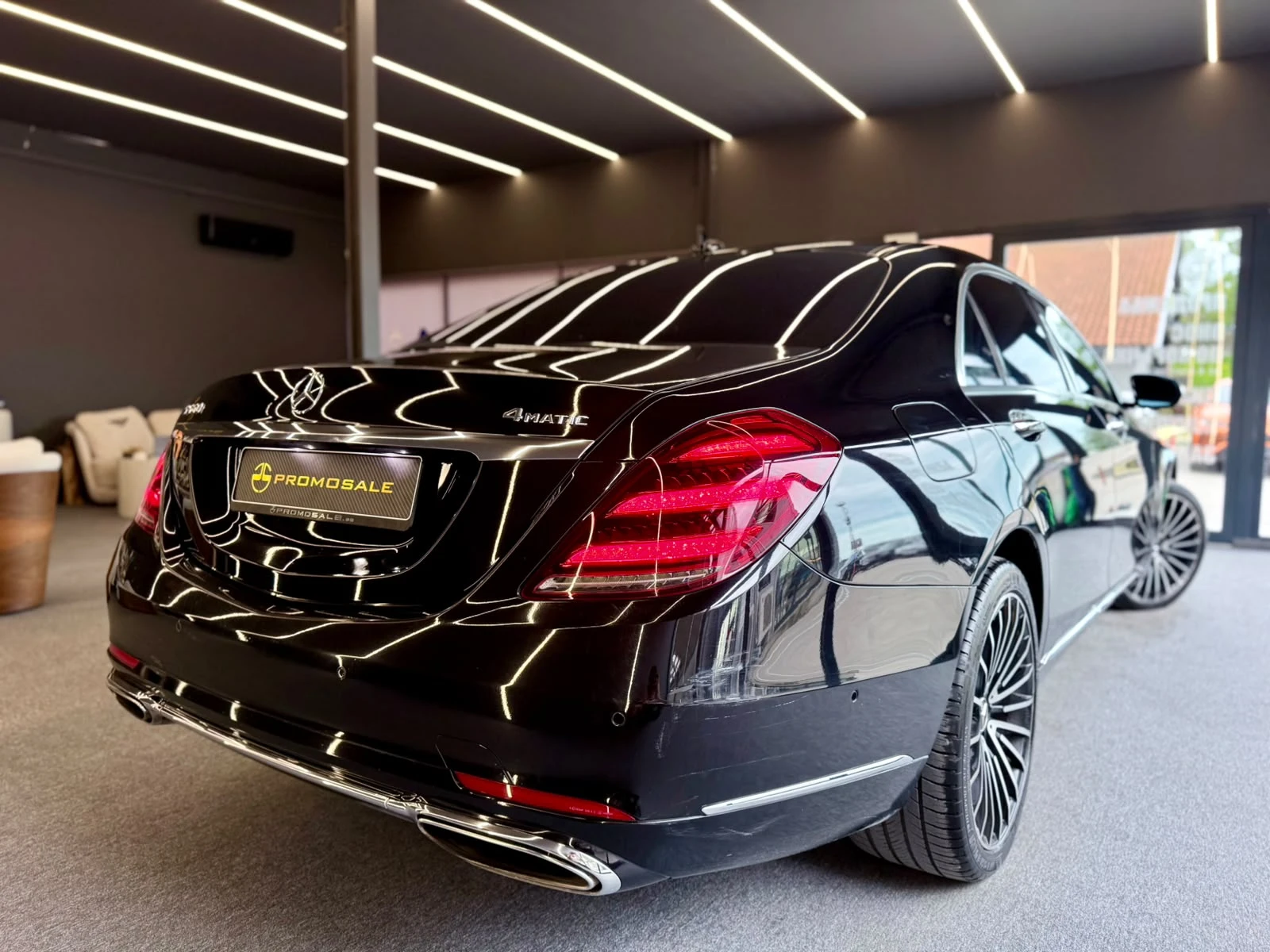 Mercedes-Benz S 560 L* 4M* AMG* HUD* Обдух* TV* Night Vision* ЛИЗИНГ, снимка 6 - Автомобили и джипове - 55586755