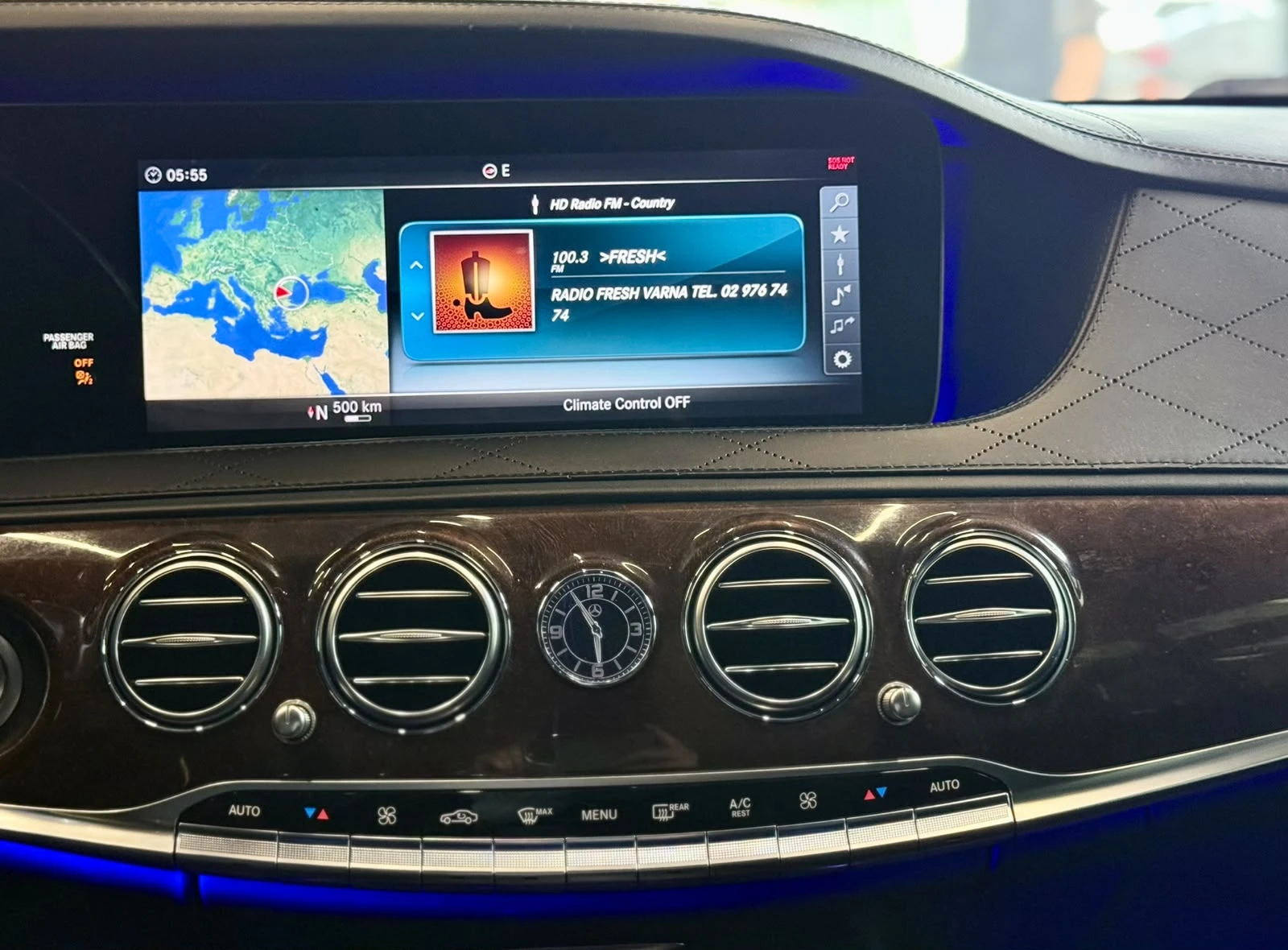 Mercedes-Benz S 560 L* 4M* AMG* HUD* Обдух* TV* Night Vision* ЛИЗИНГ, снимка 12 - Автомобили и джипове - 55586755
