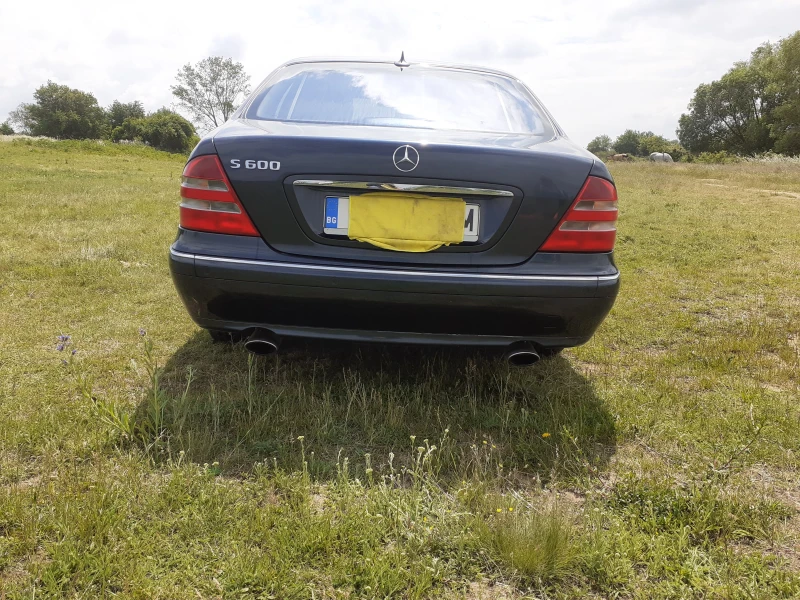 Mercedes-Benz S 600, снимка 3 - Автомобили и джипове - 52352801