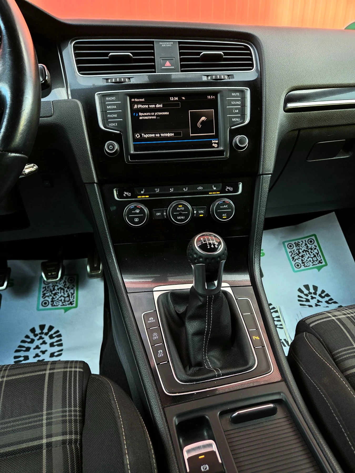 VW Golf 2.0 GTD /7/, снимка 11 - Автомобили и джипове - 56518734