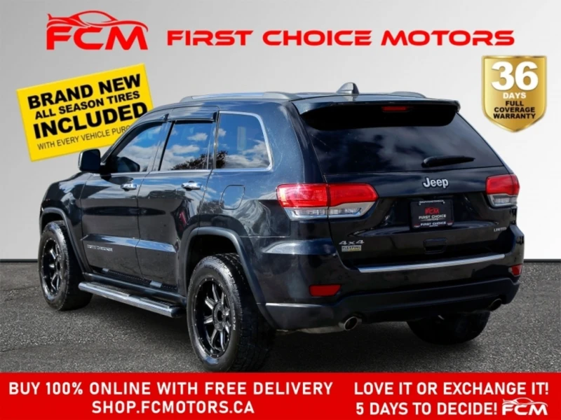 Jeep Grand cherokee * LIMITED ~AUTOMATIC, FULLY CERTIFIED WITH WARRANT, снимка 3 - Автомобили и джипове - 52923959