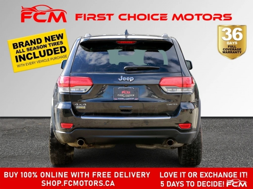 Jeep Grand cherokee * LIMITED ~AUTOMATIC, FULLY CERTIFIED WITH WARRANT - изображение 4