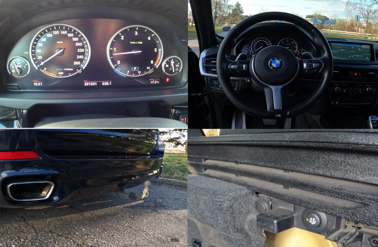 BMW X5 HUD, 360 CAM, soft close, pano, 1-ви собственик, снимка 17 - Автомобили и джипове - 54797683