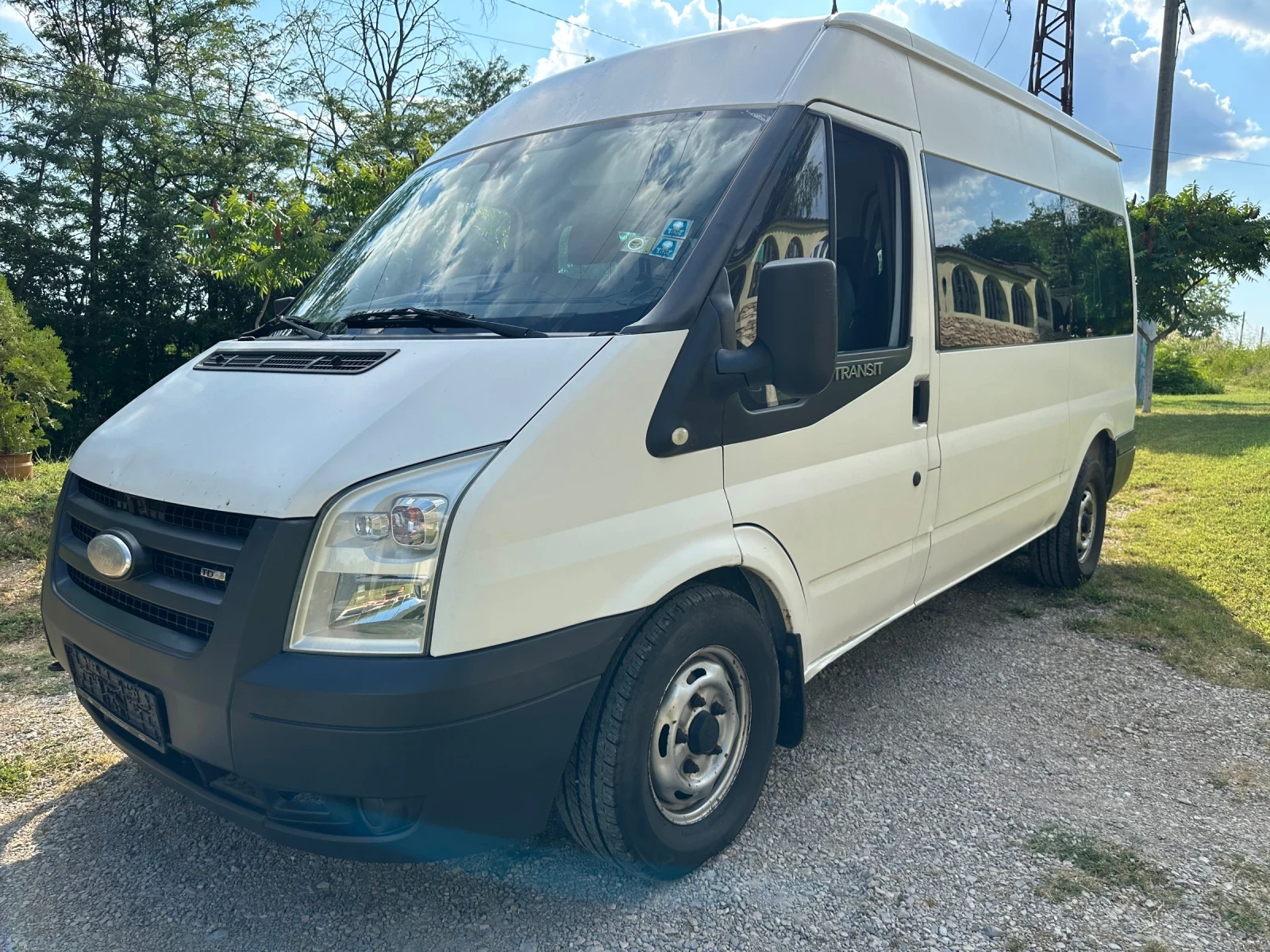 Ford Transit 9 Места, Климатик, Камера, снимка 3 - Бусове и автобуси - 54992444