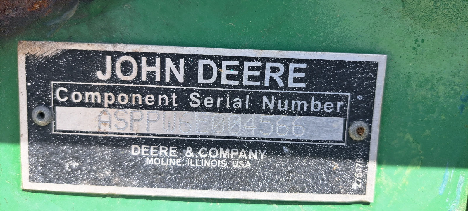 Комбайн John Deere JD W650 - изображение 3