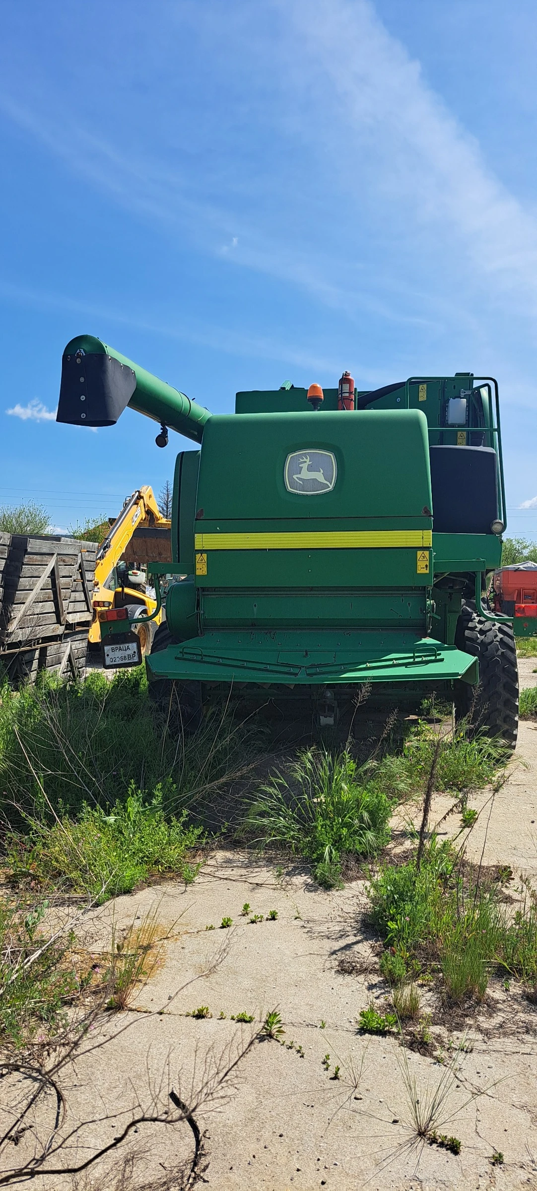 Комбайн John Deere JD W650 - изображение 5