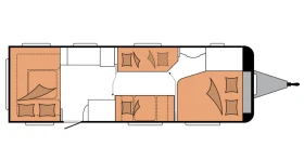 Каравана Hobby 720 KMFe, снимка 13