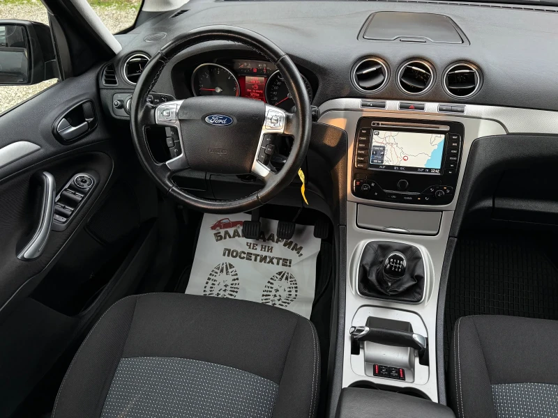 Ford Galaxy 2.0TDCi 140к.с * Навигация* * 7-места* * Face-Lift, снимка 10 - Автомобили и джипове - 52632347