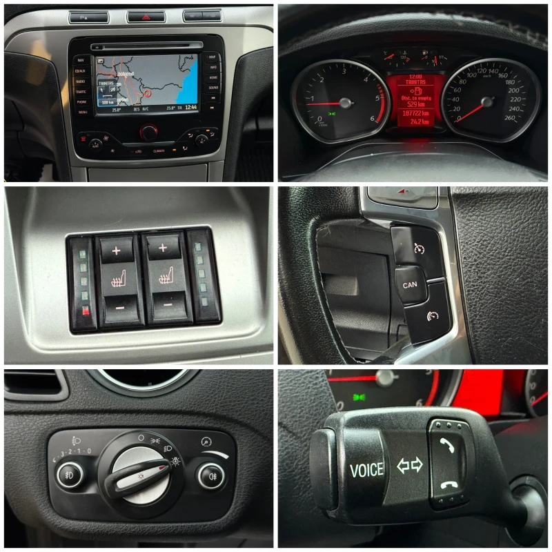 Ford Galaxy 2.0TDCi 140к.с * Навигация* * 7-места* * Face-Lift, снимка 17 - Автомобили и джипове - 52632347