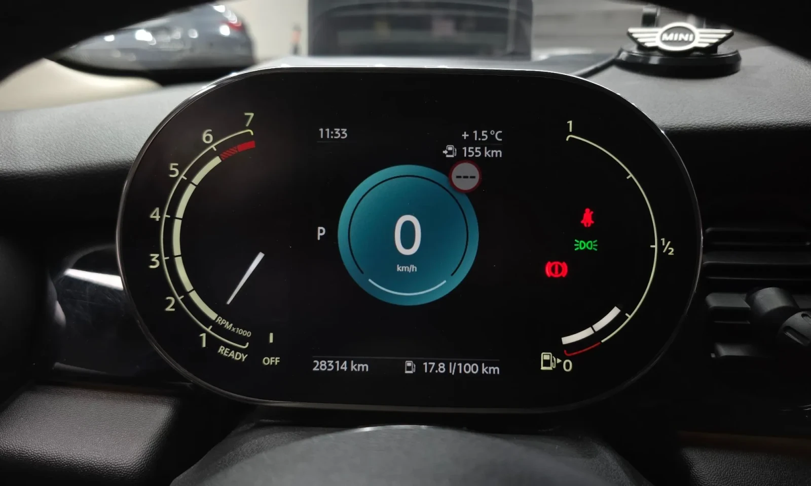 Mini Cooper HEAD-UP * LED * NAVI * КАМЕРА * KEYLESS * CARPLAY , снимка 7 - Автомобили и джипове - 54804664