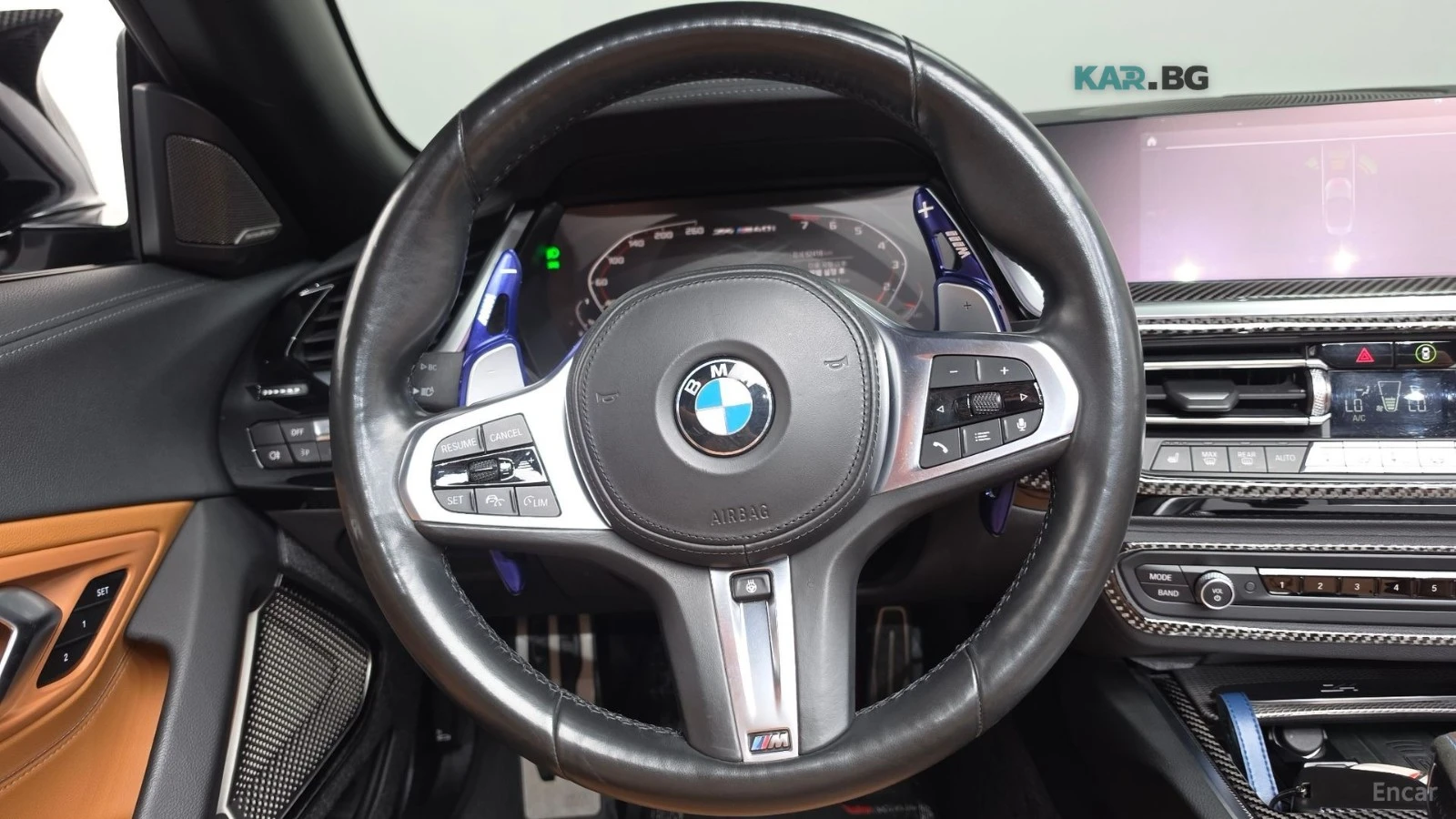 BMW Z4 M40i* ДИСТРОНИК* КАМЕРА* HEADUP* ПОДГРЕВ* , снимка 6 - Автомобили и джипове - 55296216