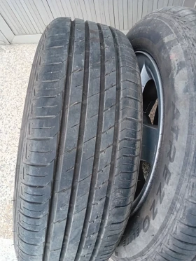 Продавам летни гуми 185-65-15 с алуминиеви джанти , снимка 3 - Части - 52669143