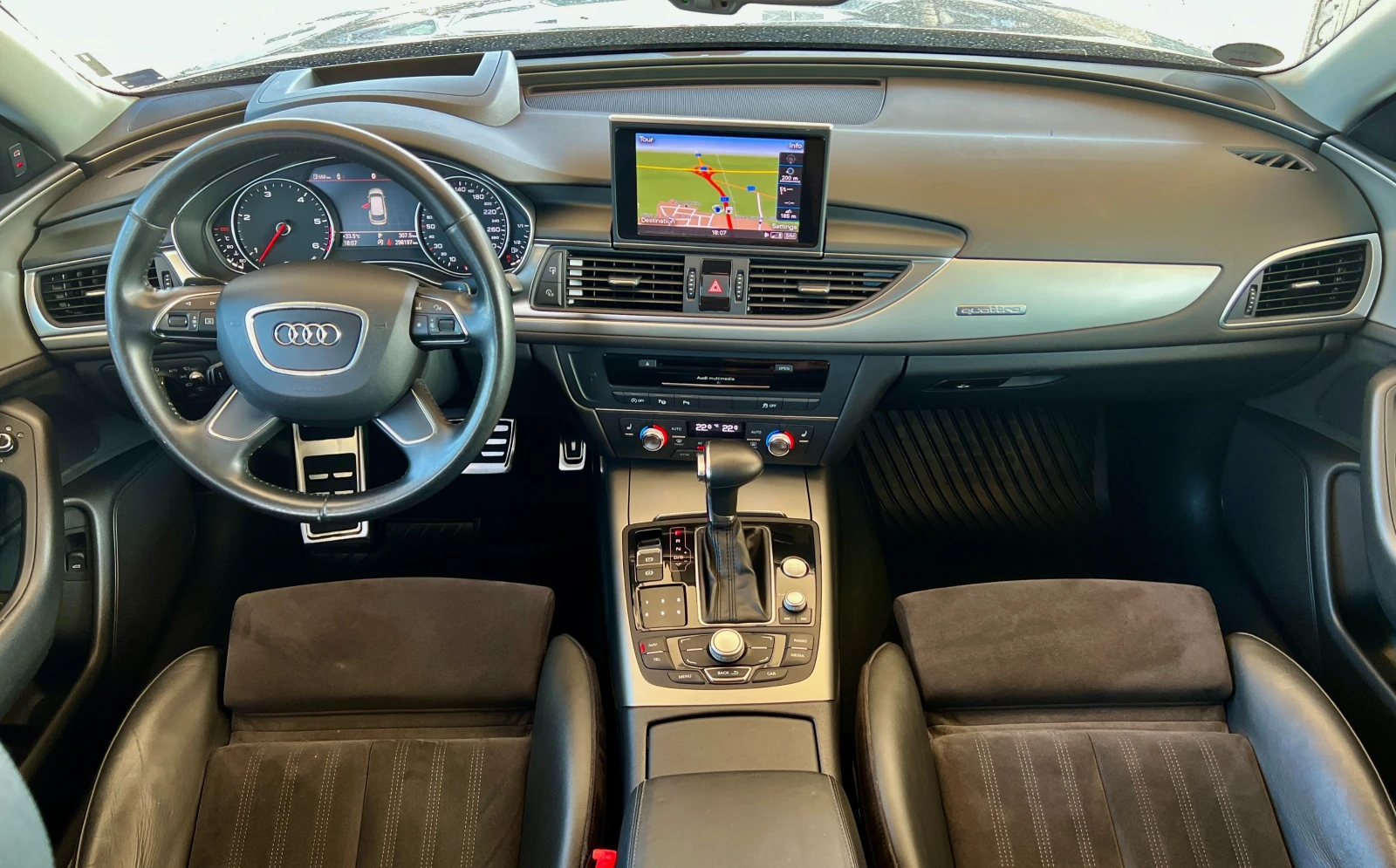 Audi A6 3.0 BITDI-313 к.с. S-LINE HEAD UP NIGHT VISION - изображение 9