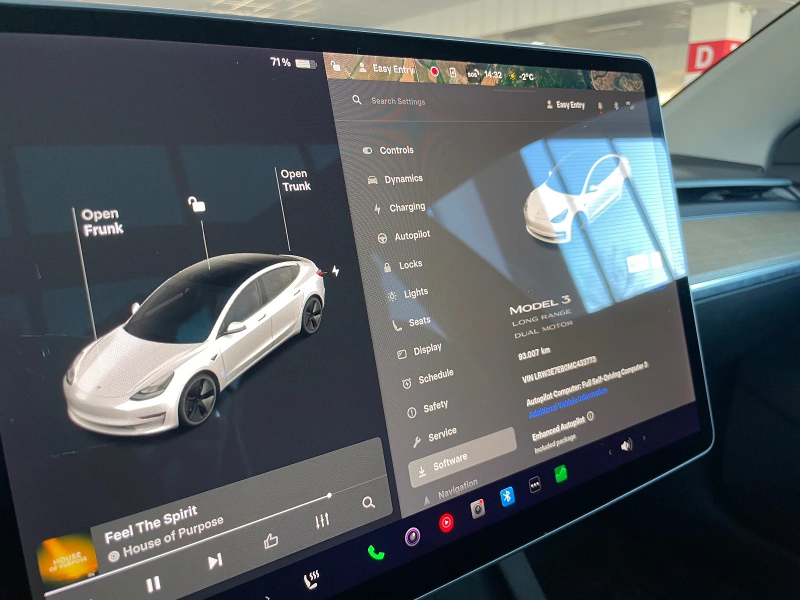 Tesla Model 3 Long Range AWD * термопомпа* удължена гаранция  - изображение 10